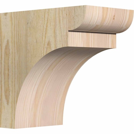 Ekena Millwork Yorktown Rough Sawn Corbel, Douglas Fir, 6"W x 10"D x 10"H COR06X10X10YOR00RDF